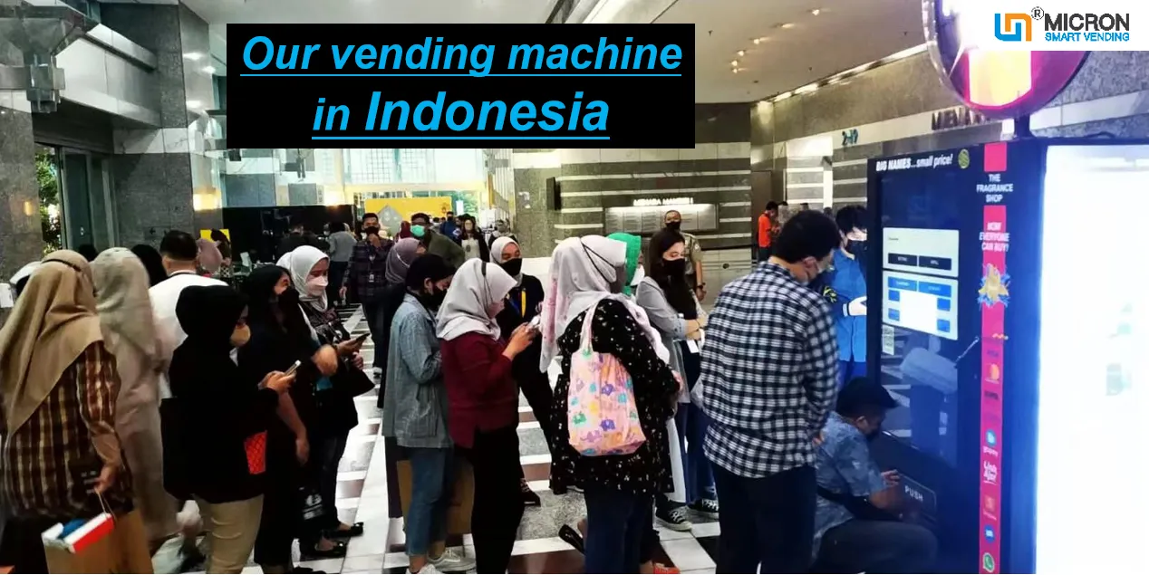 Perfume vending machine with big touch screen and card reader makeup product vendingh machine micron smart vending 8 years vending machine manufacturer supplier