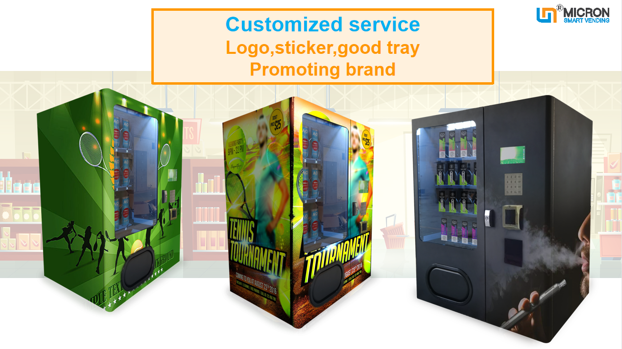 Mini vending machine, snack drink vending machine, e-cigarette vending machine