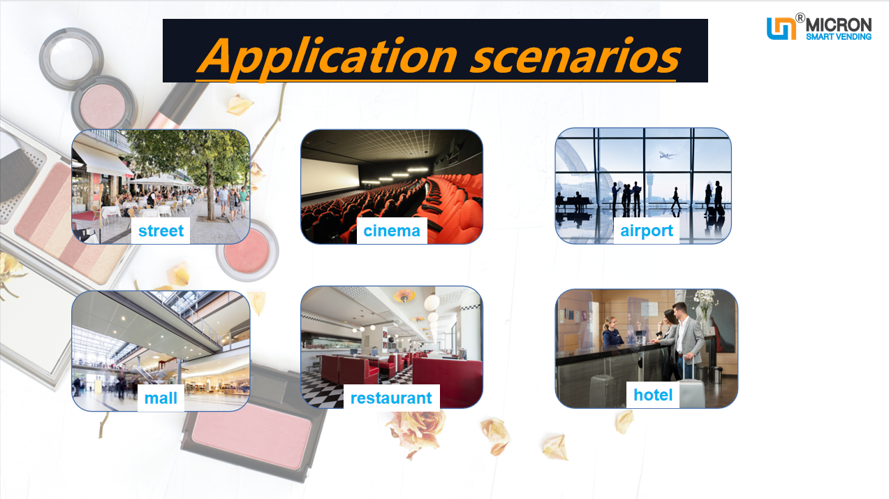 High end beauty vending machine, lipstick vending machine, mascara vending machine, makeup vending machine, nail vending machine