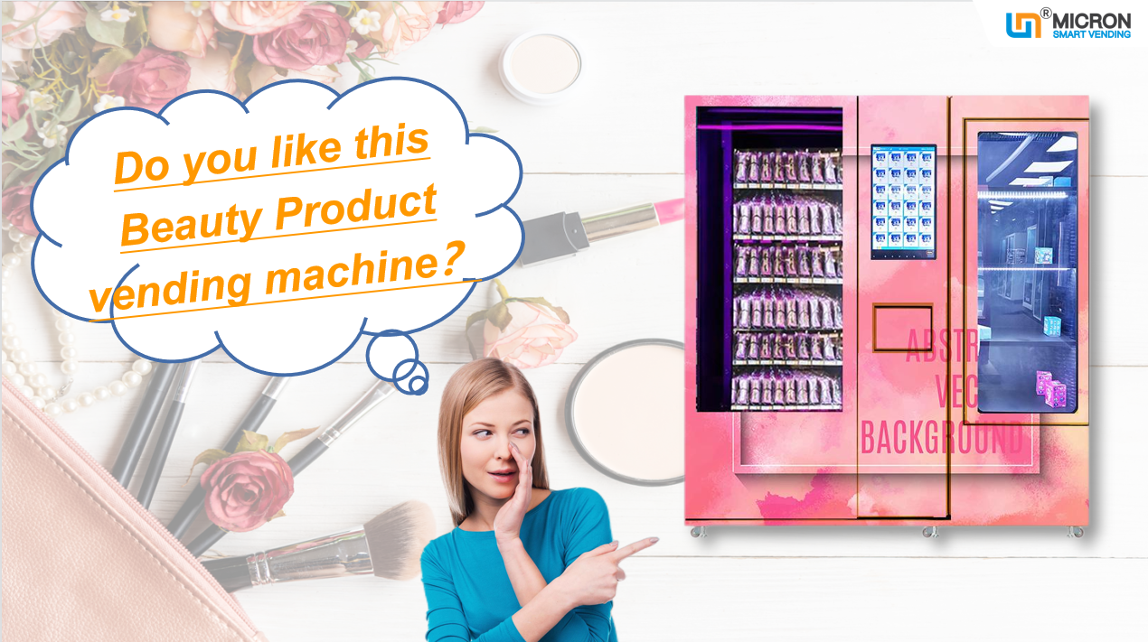 High end beauty vending machine, lipstick vending machine, mascara vending machine, makeup vending machine, nail vending machine