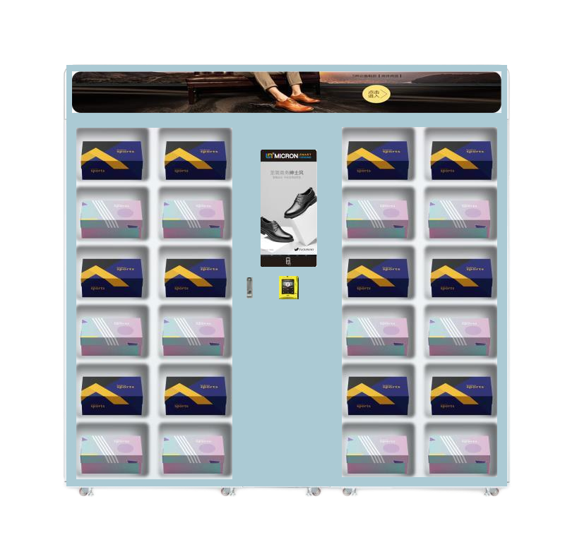 combo locker vending machine clothing vending machine shoes
