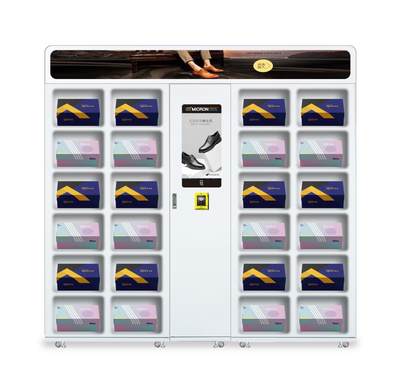 combo locker vending machine clothing vending machine shoes