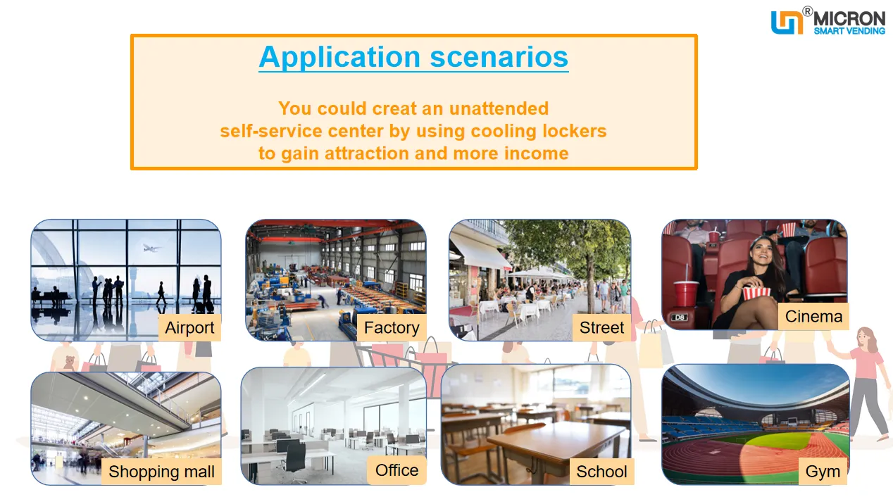 snack drink combo vending machine, meal vending machine,cooling system vending machine