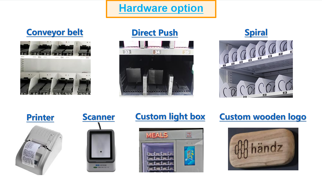 snack drink combo vending machine, meal vending machine,cooling system vending machine