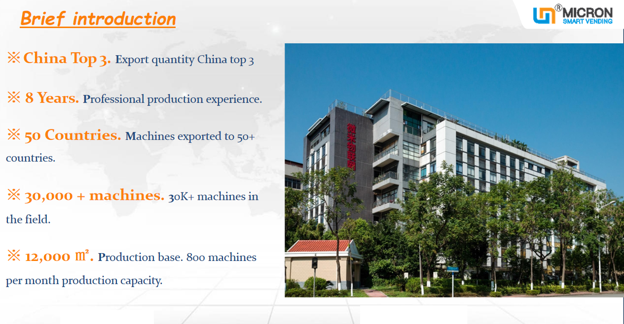 Big capacity vending machine snack and drink vending machine