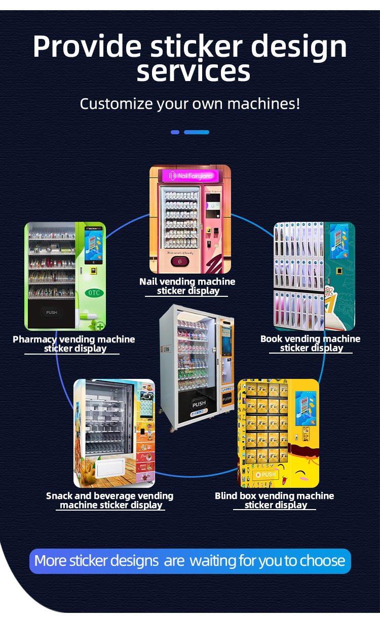 Custom Smart Snack Drink Cheap Vending Machine for Sale