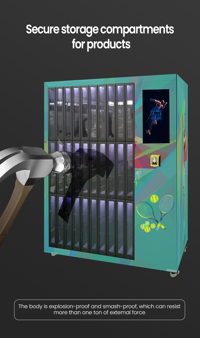 secure storage compartments for products