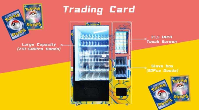 trading card vending machine parameter
