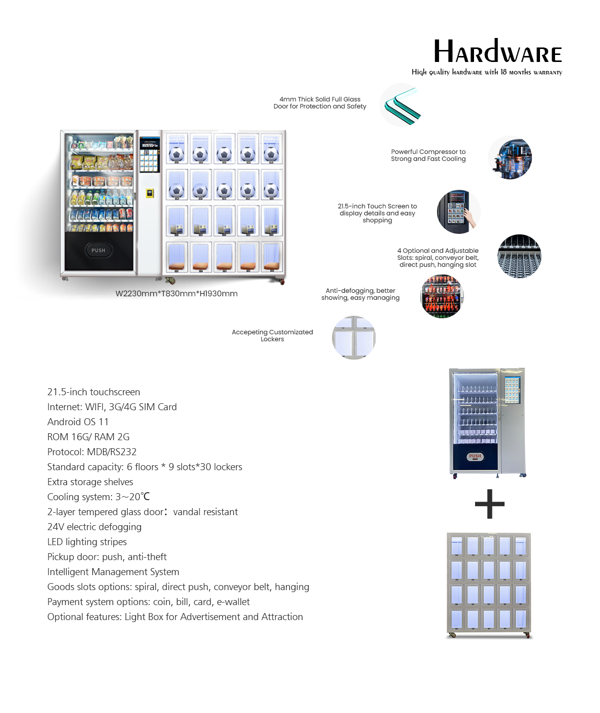Revolutionize Your Football Match Experience with Our Souvenir Vending Machines have the best hardware