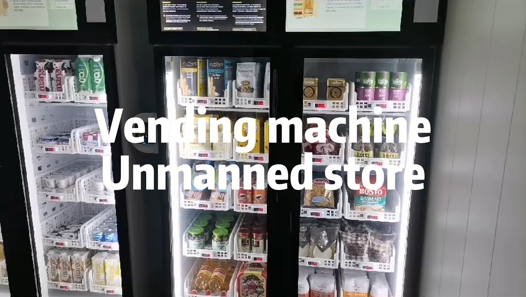 Micron Smart Fridge for Selling Snacks Drinks in Israel