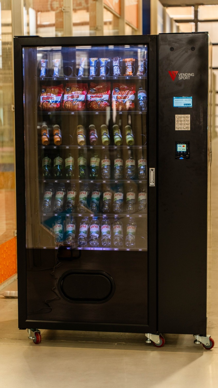 sports vending machine can solve the sports drink