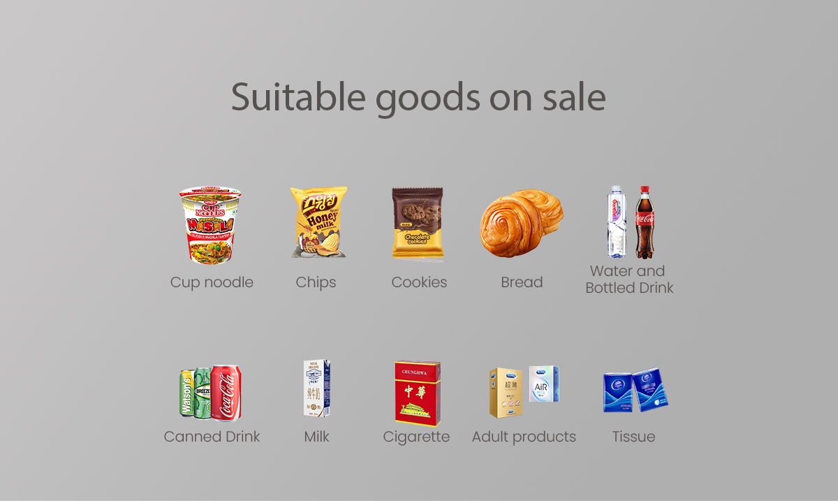headscarf vending machine have 10 inch touchscreen is suitable goods on sale