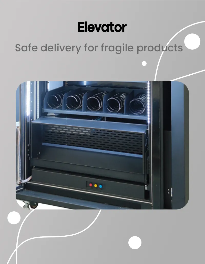 Fruit Cup Vending Machine have 21.5 inch touchscreen designed to provide a healthy, convenient snack option to any location.