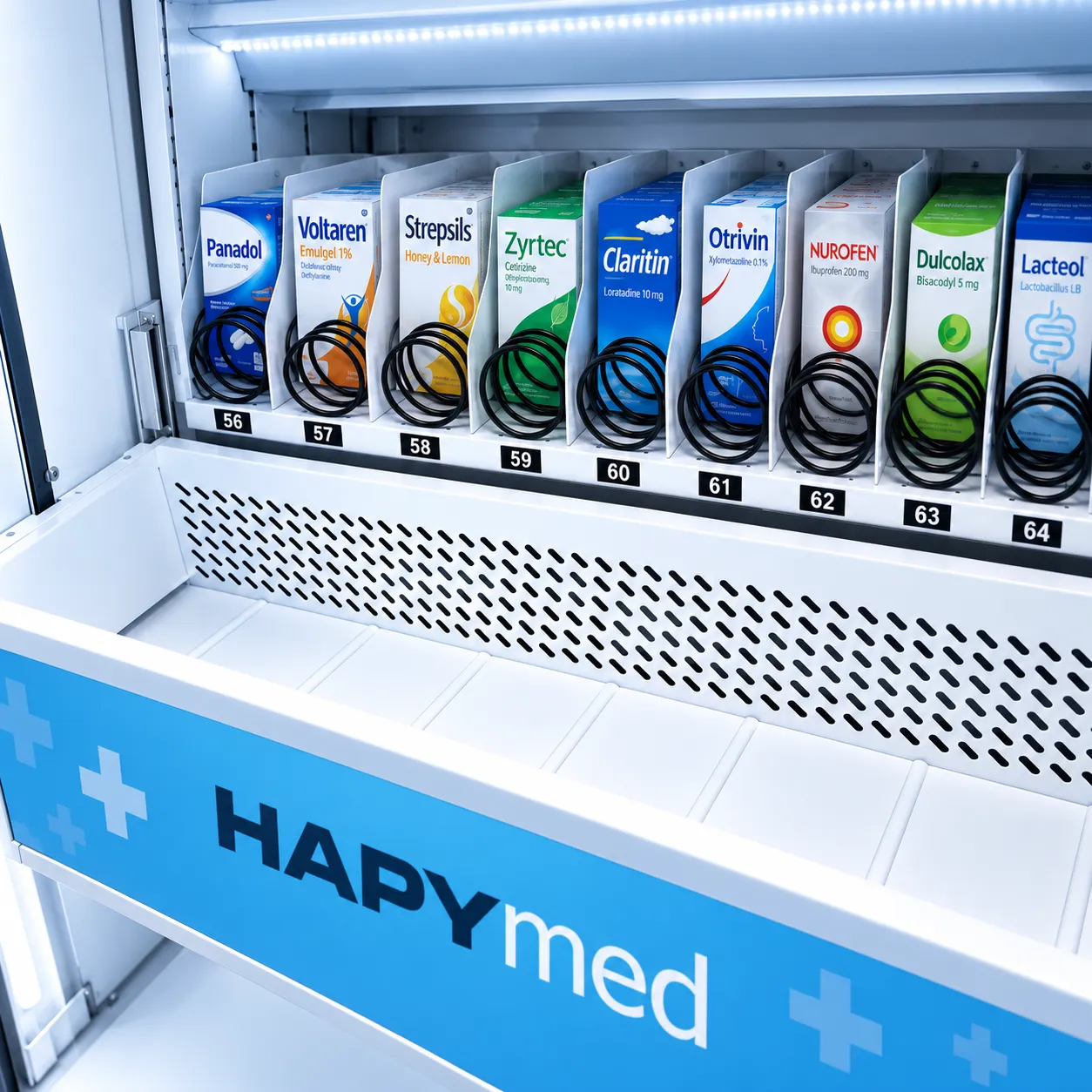 Elevator delivery system for smooth medicine vending machine pickup