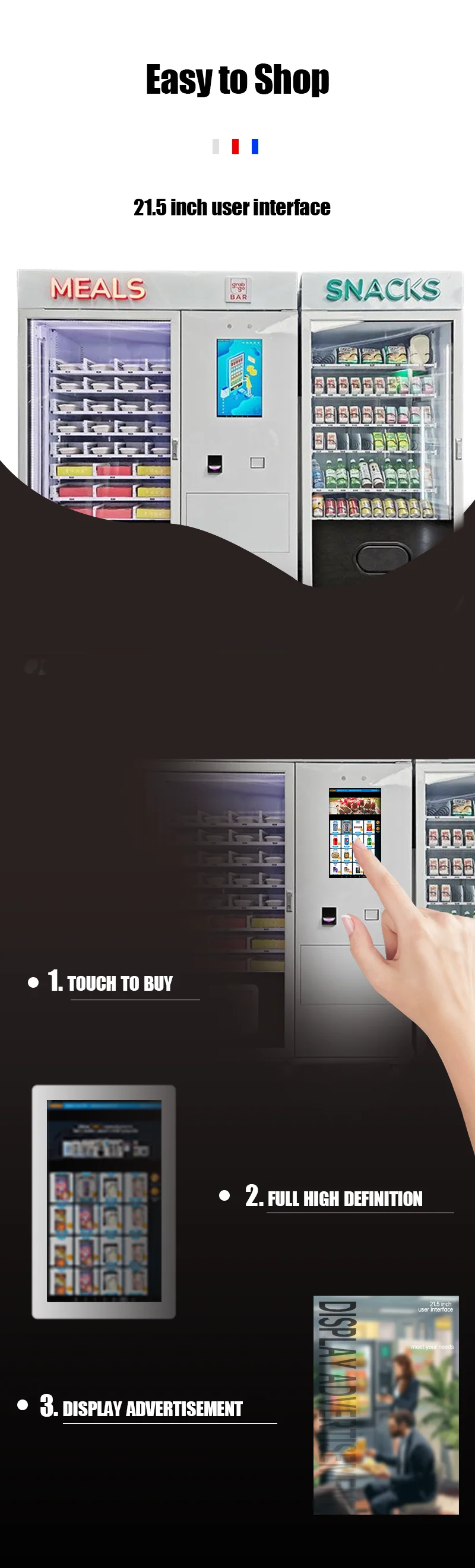vending machine easy to shop