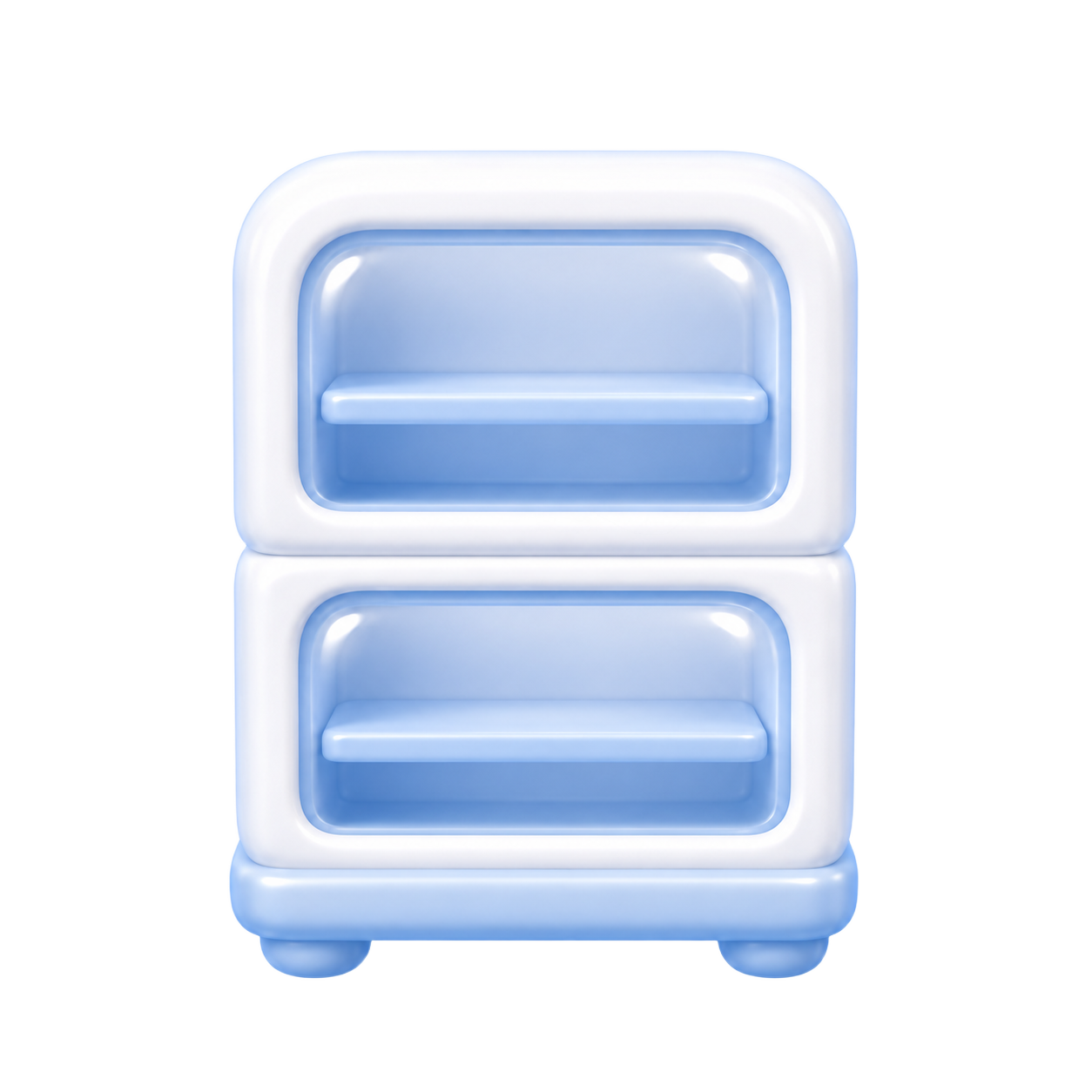 Motorized double-opening pickup door icon