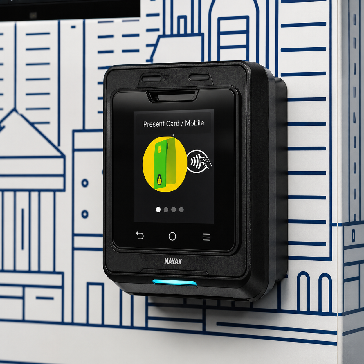 Smart vape vending machine payment terminal with card and mobile checkout support