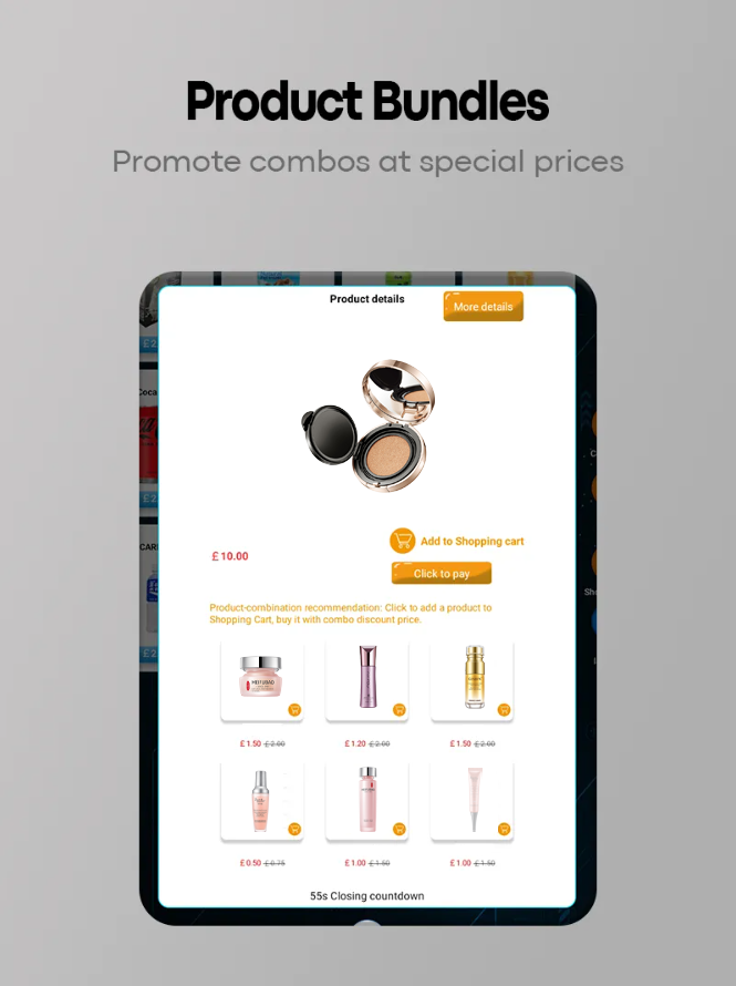Micron Fashion Beauty Vending Machine product bundles