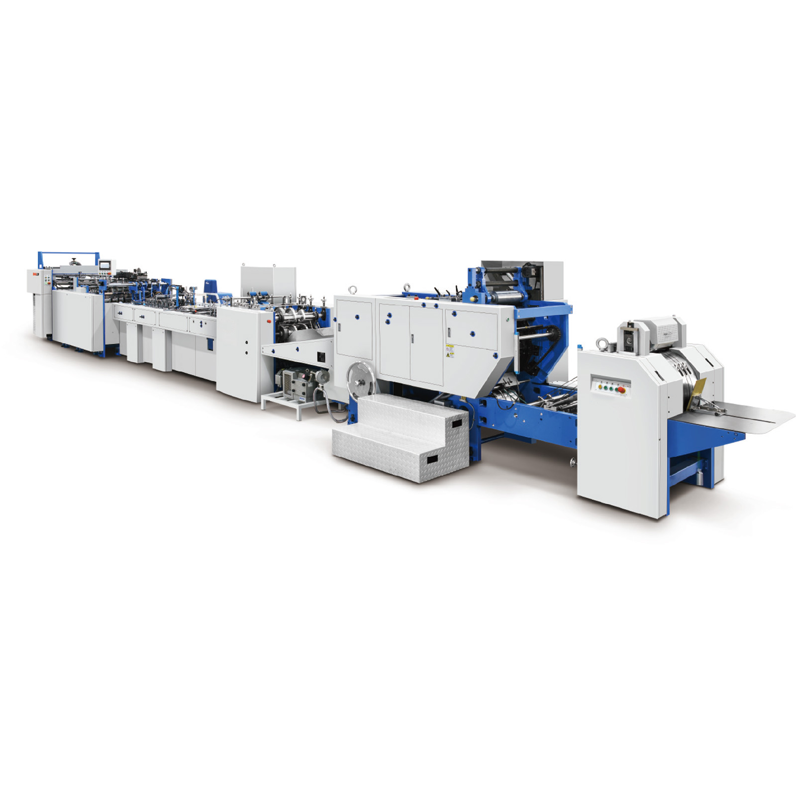 Sheet Feeding Top Folding Gift Paper Bag Making Machine
