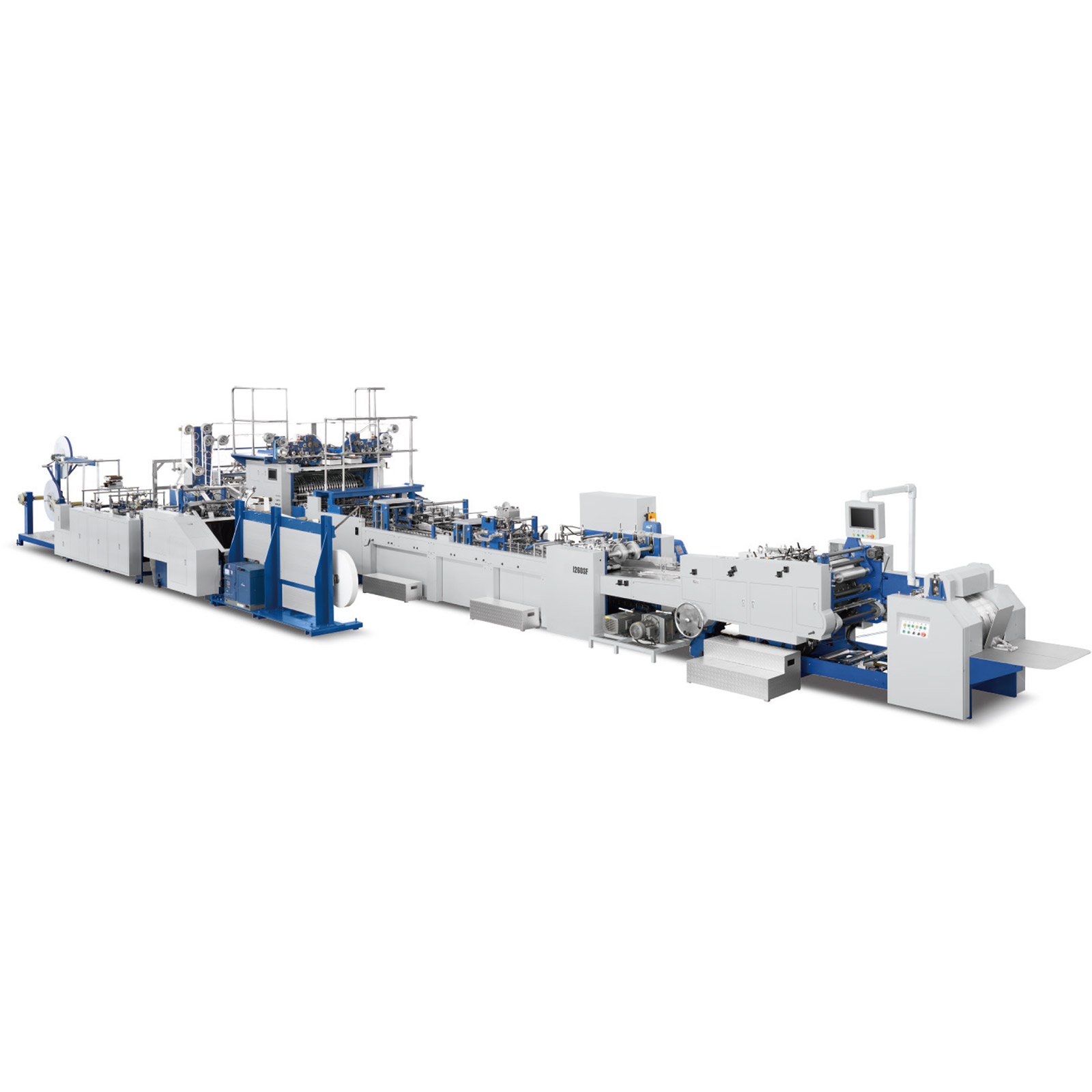 Automatic Sheet Feeding Paper Shopping Bag Making Machine