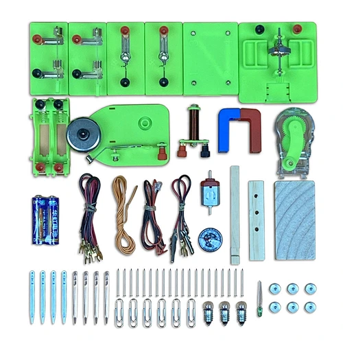 Primary electric and magnetic experiment educational learning kit