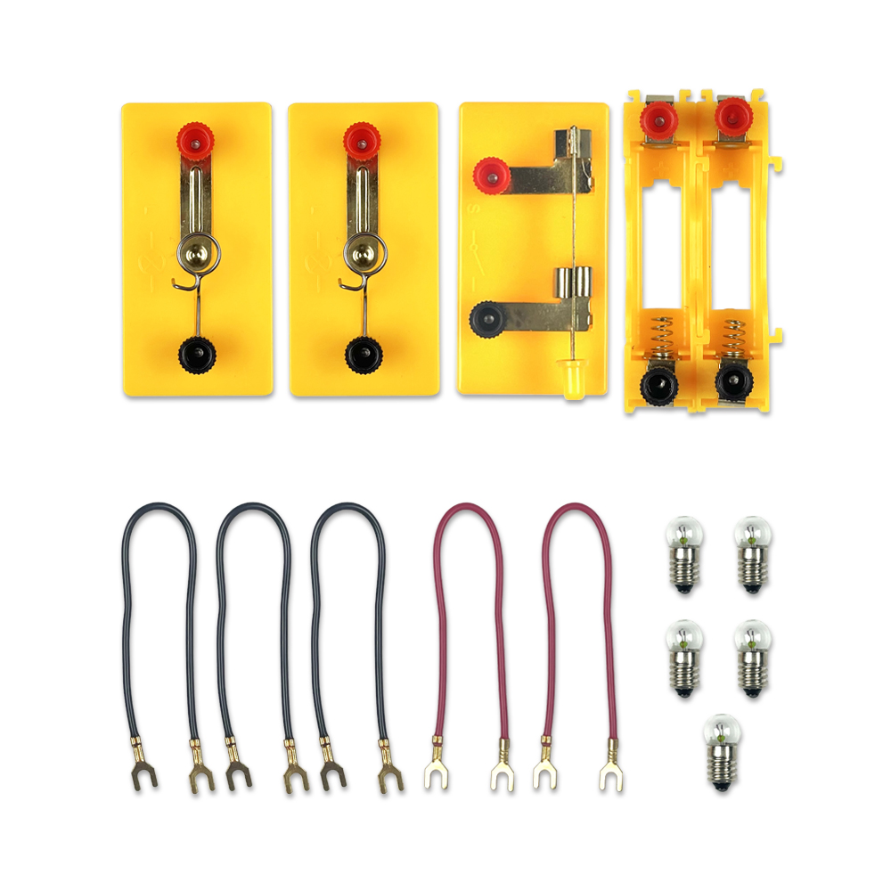 Simple electric circuit educational experiment kit for kids hobby interesting