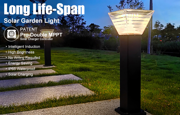 BOSUN solar wall lamp outdoor