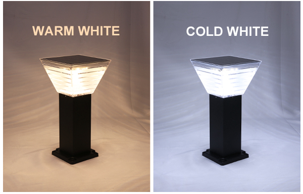 BOSUN solar wall lamp outdoor Double Color Optional