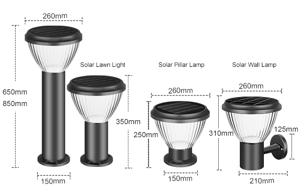 BOSUN solar lawn light