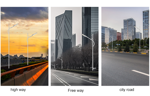 BOSUN Lighting solar street lights outdoor waterproof Application Scenarios