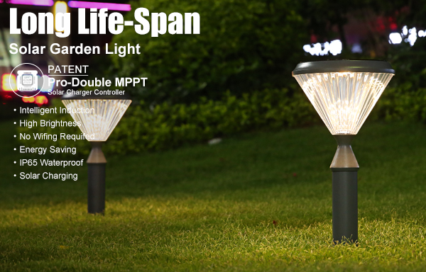 BOSUN Outdoor Full waterproof design Solar Pillar Light