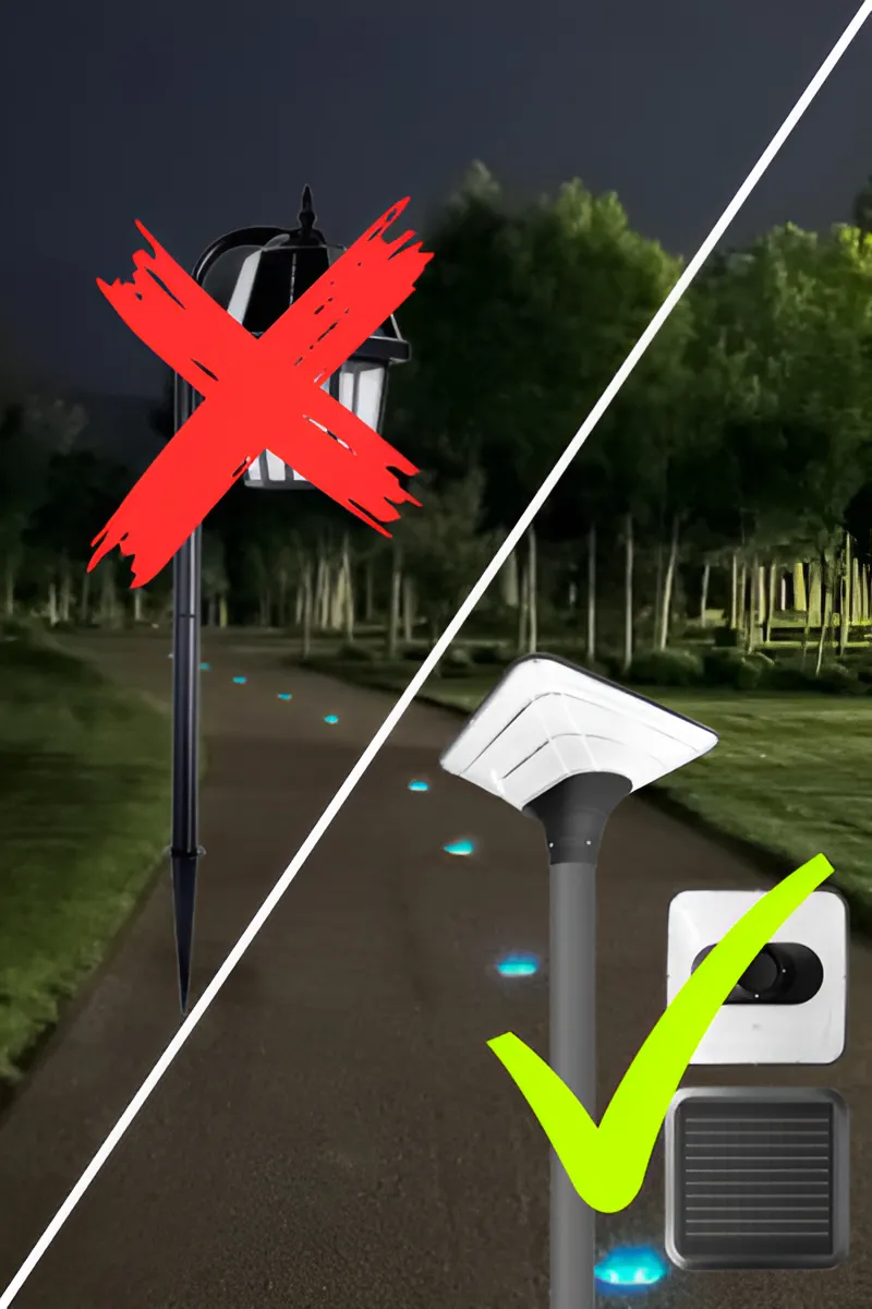 Solar-powered-garden-lights-versus-traditional-streetlights