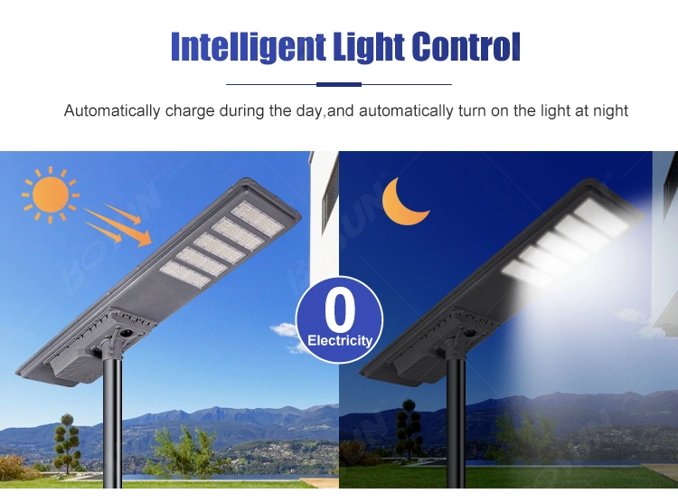 solar powered led street lamps