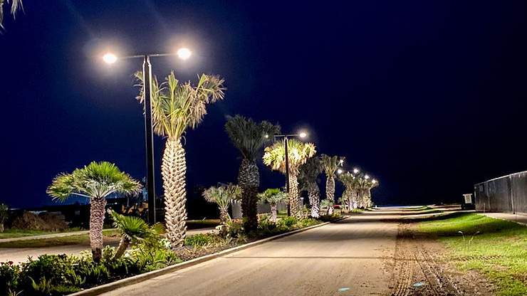 BOSUN Lighting all in one solar powered street light​ project references