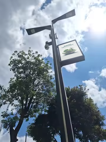Gebosun smart street light in Ethiopia
