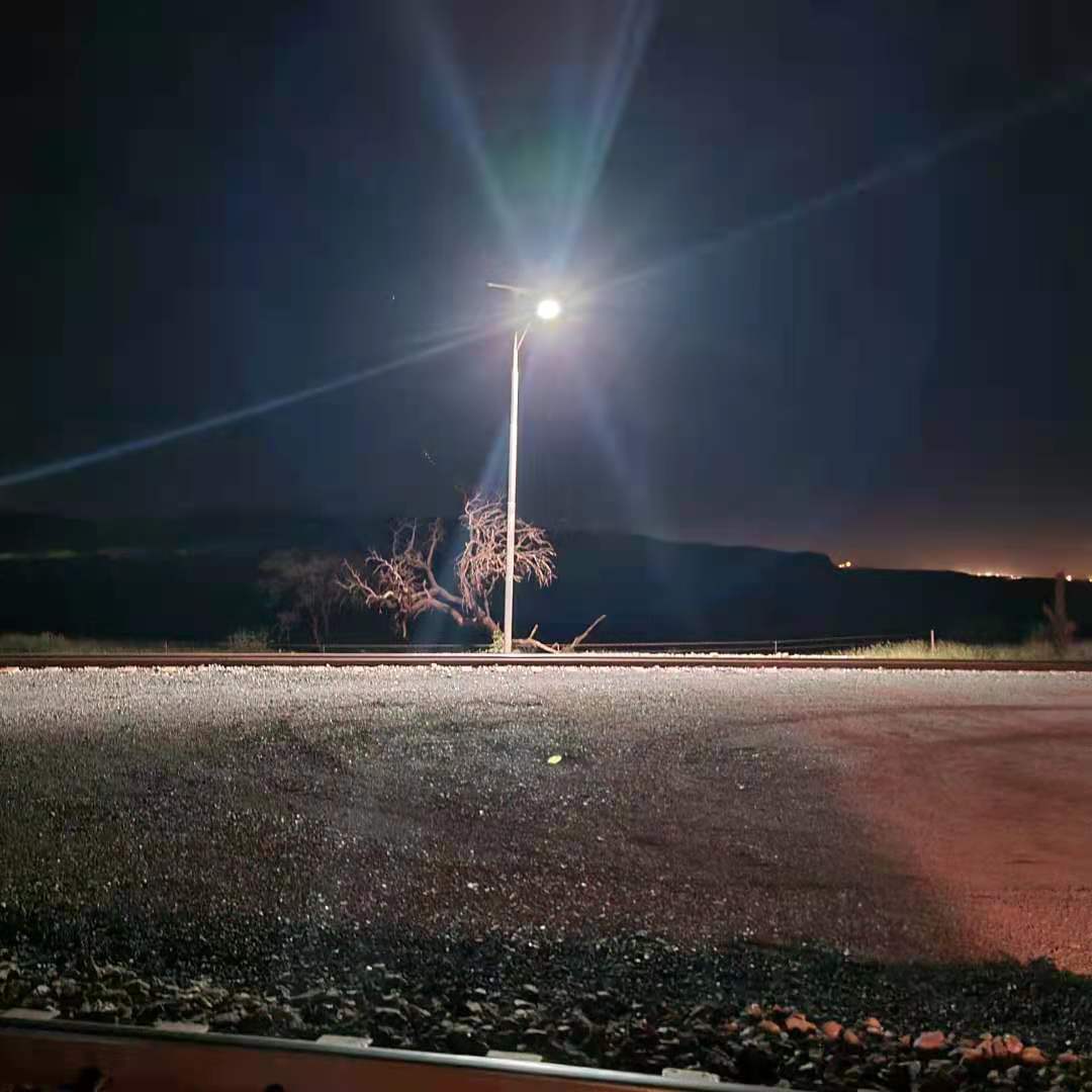 BOSUN solar street light blackout