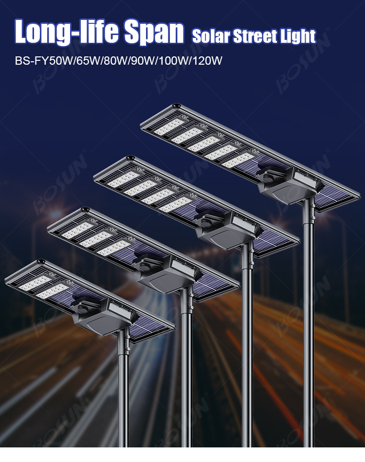 street light post solar