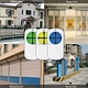 Garage door remote control for use with receiver