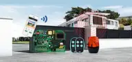 Universal Security Alarm Flashing Light