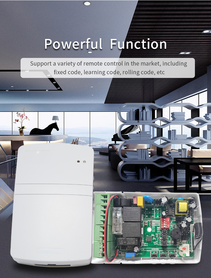 rolling shutter control board gate opener controller