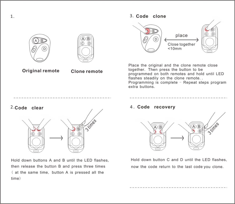wireless remote control