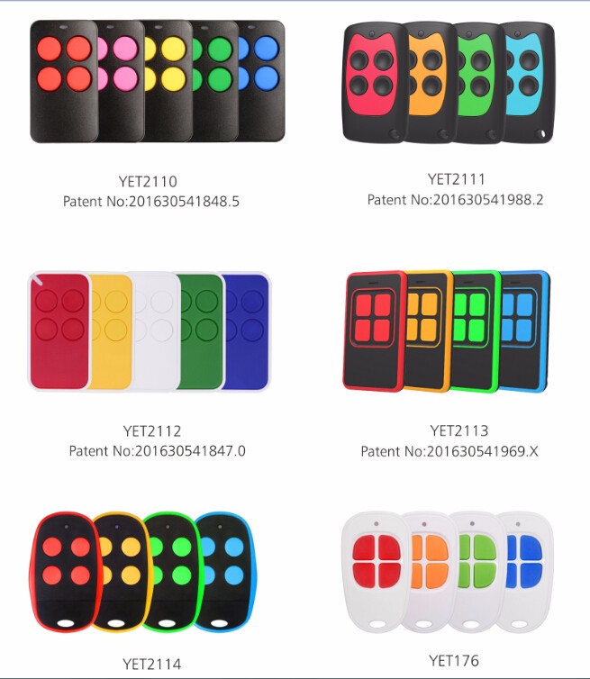 433mhz rf remote control