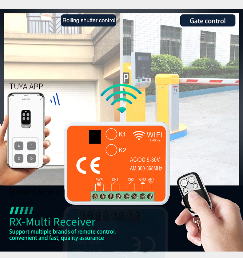 RX-Multi rf receiver