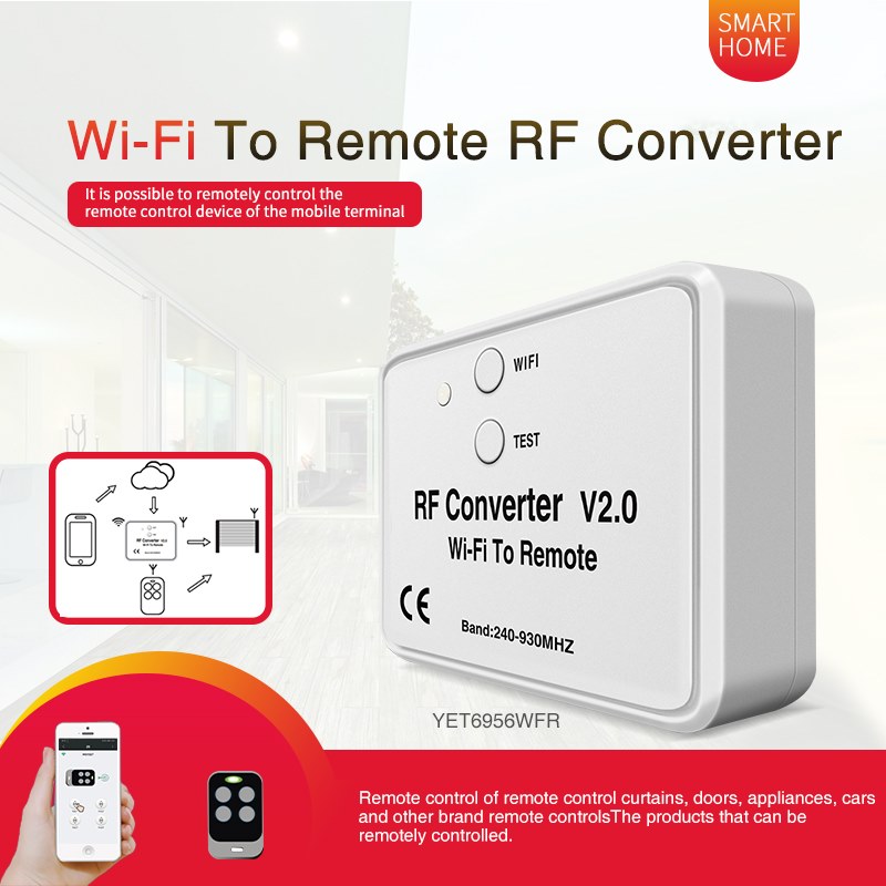 rf converter wifi to remote