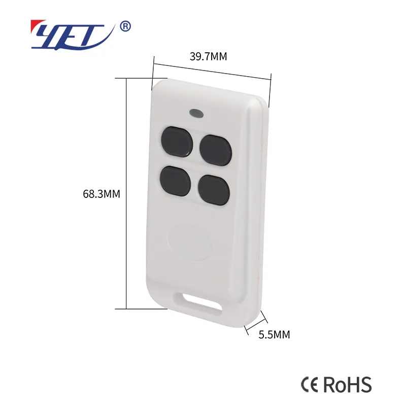 wireless remote control switch size