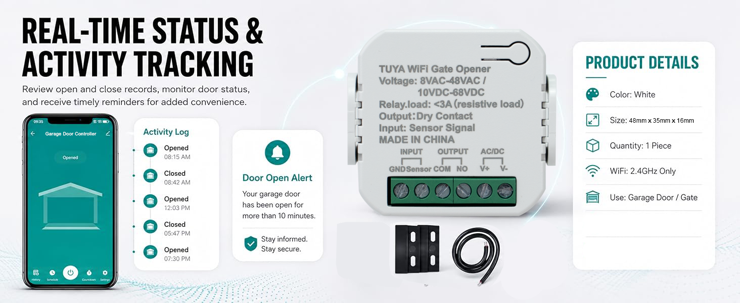 Garage Wireless Smart Receiver
