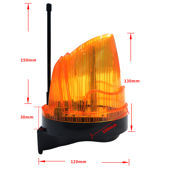 LED flashing alarm Light
