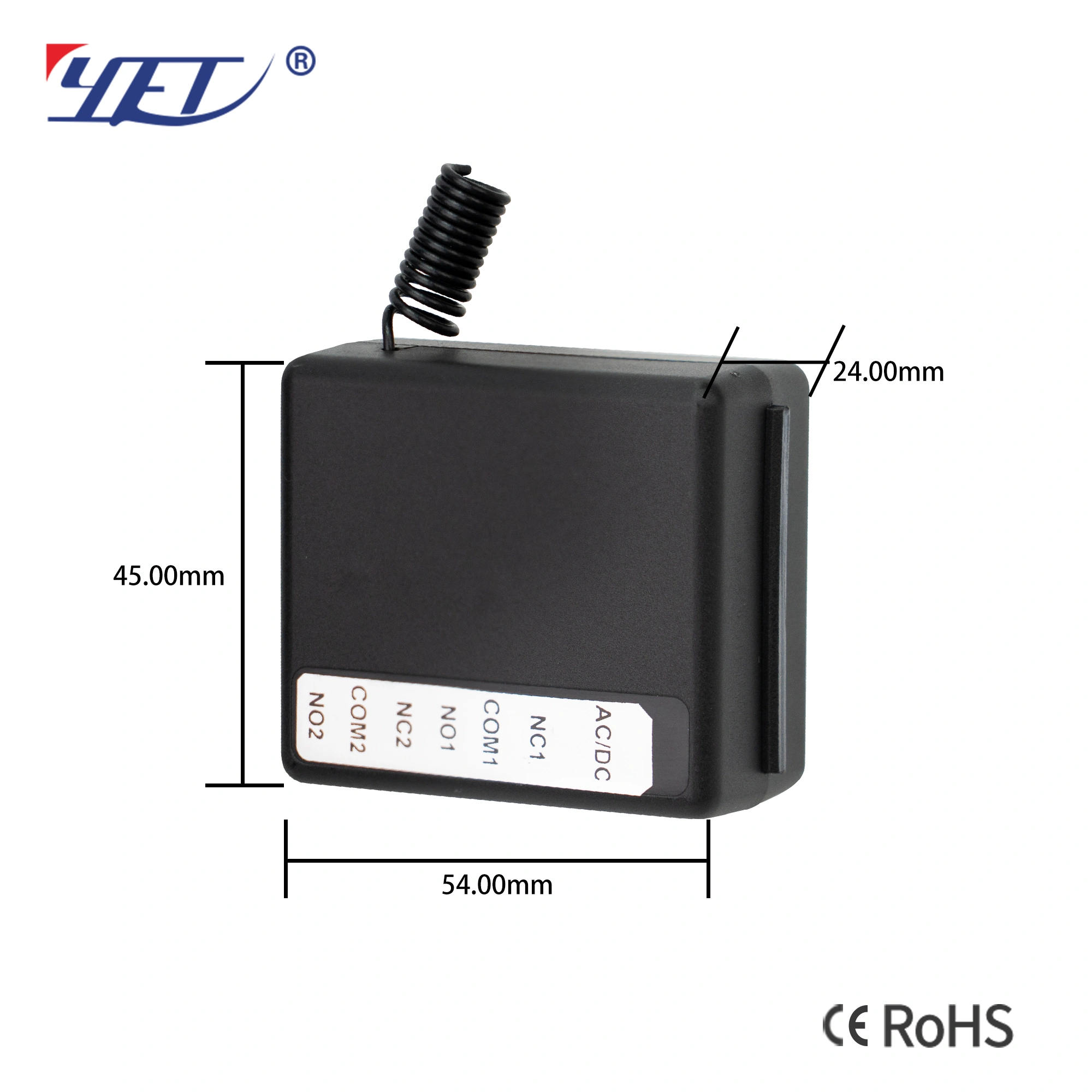 433MHZ Universal 2CH RF Receiver