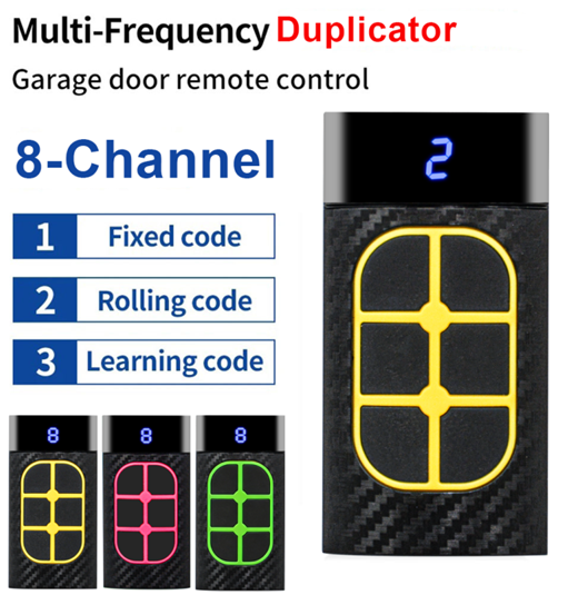multi-frequency copy remote control