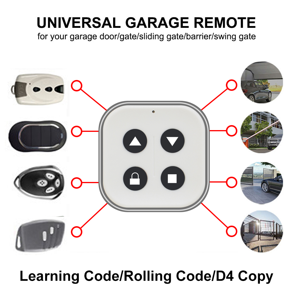 Garage Door RF Remote Control Gate